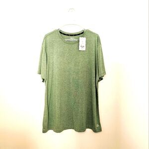 Mens Green Zelos Athletic Tee Shirt
